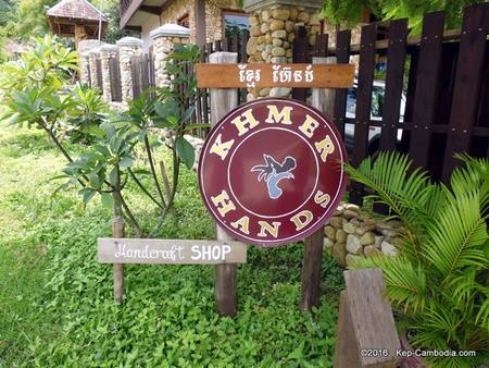 Khmer Hands Resort and Training Center in Kep, Cambodia.